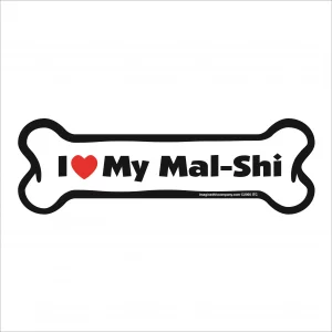 mal-shi bone magnet