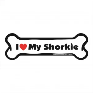 shorkie bone magnet