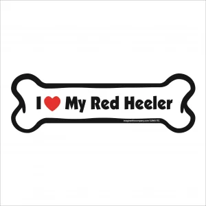 red heeler bone magnet