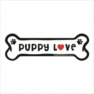 Puppy Love Bone Magnet