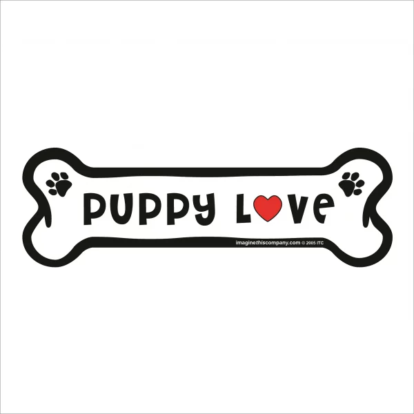 Puppy Love Bone Magnet