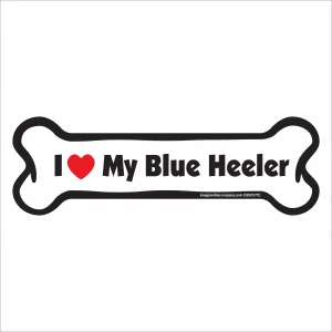 blue heeler bone magnet