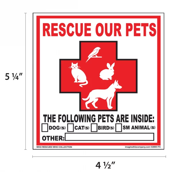 Pet Rescue Decals 2 Pack - Image 2