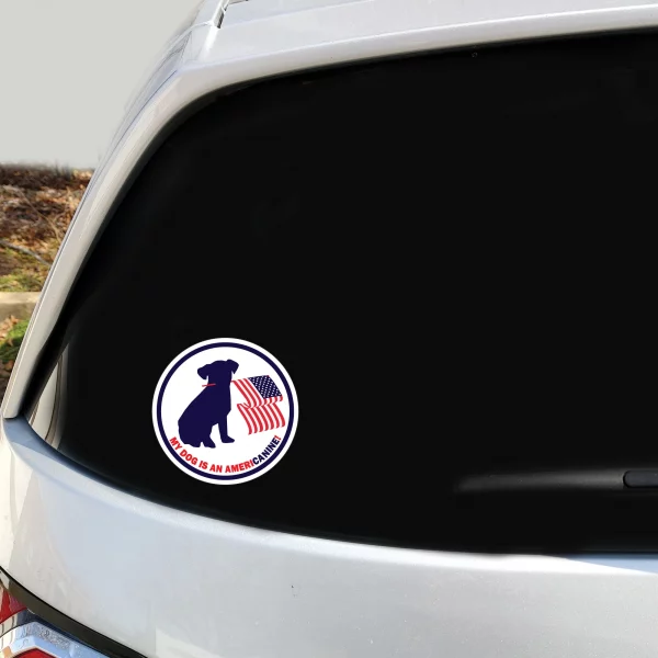 Americanine 2 Pack Window Decals - Image 3