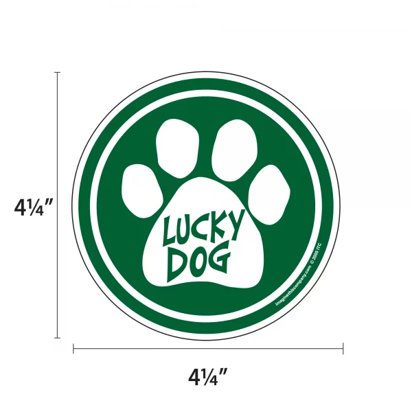 Lucky Dog Irish 2 Pack Window Decals - Image 2