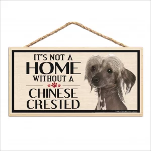 Imagine This Wood Sign for Chinese Crested Dog Breeds 