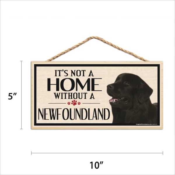 It's Not A Home Without A Newfoundland Wood Sign - Image 2