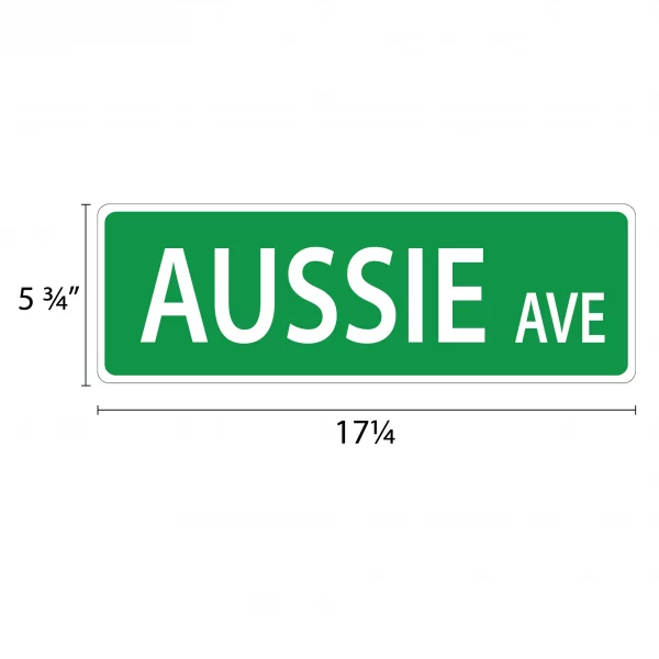 Aussie Street Sign - Image 2