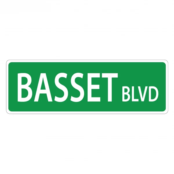Basset Street Sign