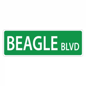 Beagle Street Sign