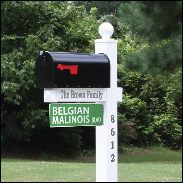 Belgian Malinois Street Sign - Image 3