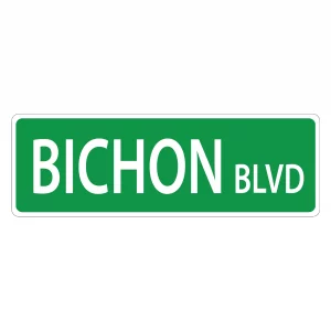 Bichon Street Sign
