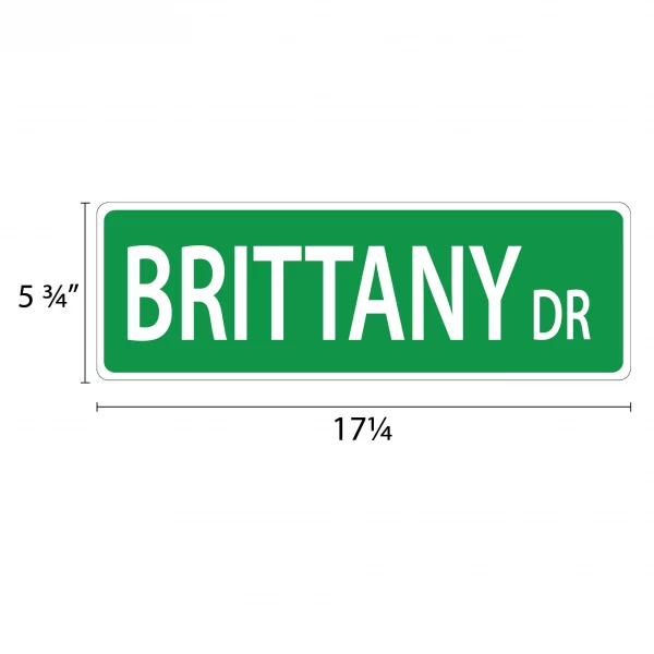 Brittany Street Sign - Image 2