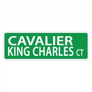 Cavalier King Charles Street Sign