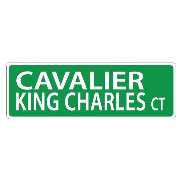 Cavalier King Charles Street Sign