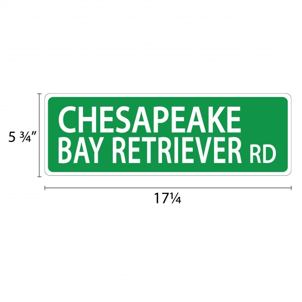 Chesapeake Bay Retreiver Street Sign - Image 2