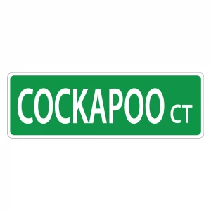 Cockapoo Street Sign