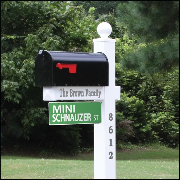 Mini Schnauzer Street Sign - Image 3
