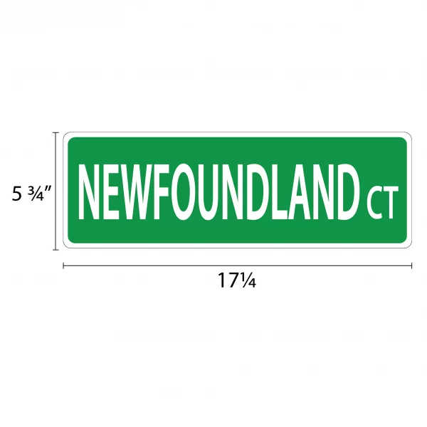 Newfoundland Street Sign - Image 2