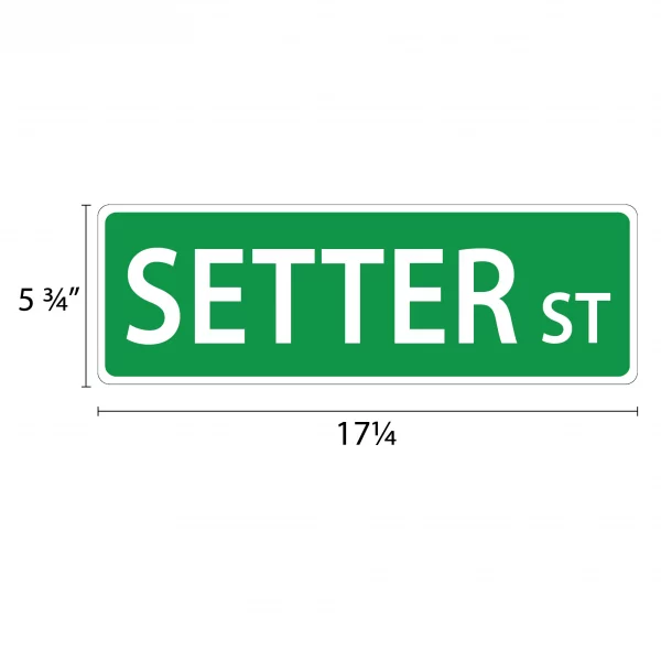 Setter Street Sign - Image 2
