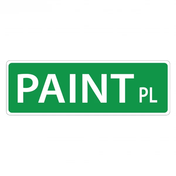 Paint Street Sign