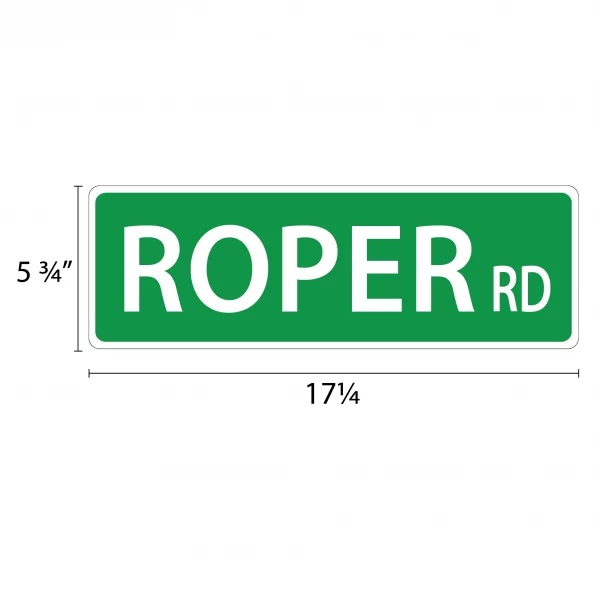 Roper Street Sign - Image 2