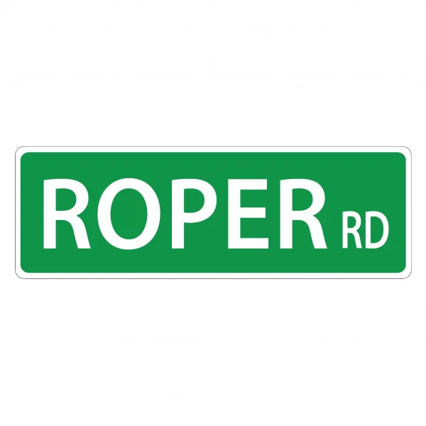 Roper Street Sign