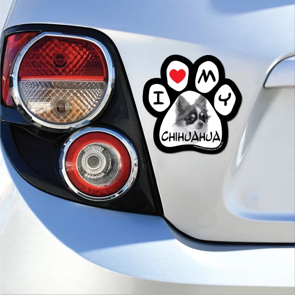 Chihuahua Photo Paw Magnet - Image 3