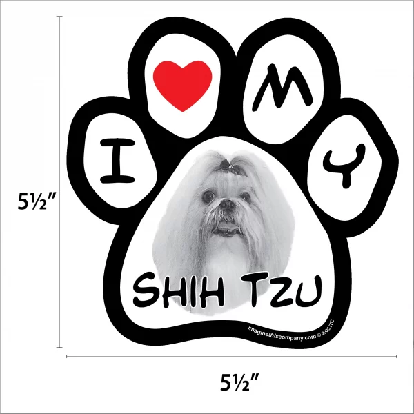 Shih Tzu Photo Paw Magnet - Image 2