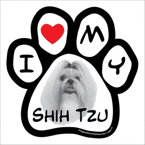 Shih Tzu Photo Paw Magnet