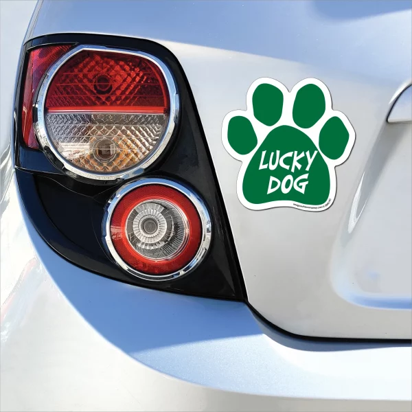 Lucky Dog Irish Paw Magnet - Image 3