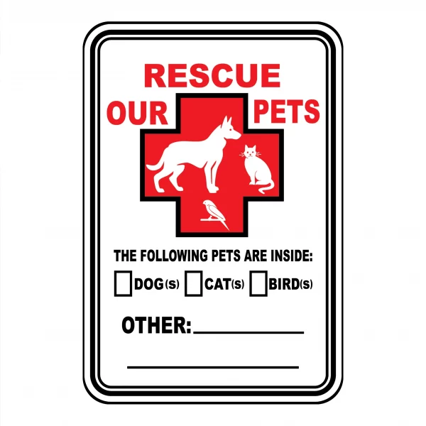 Rescue Our Pets Mini Garden Sign