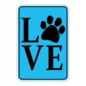 LOVE Mini Garden Sign