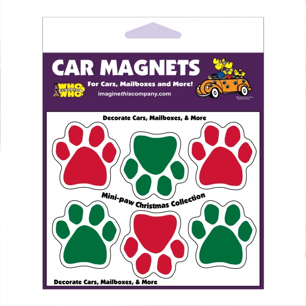 Christmas Mini Paws Magnets