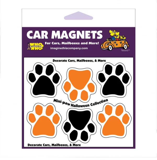 Halloween Mini Paws Magnets