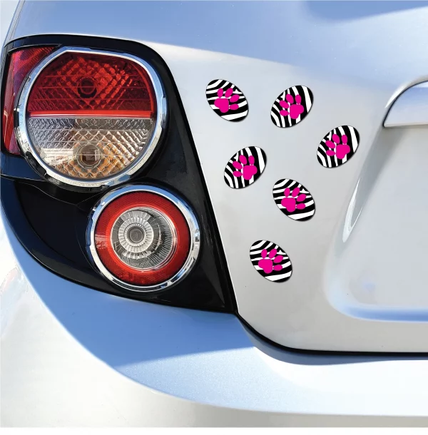 Zebra Paws Mini Paws Magnets - Image 3