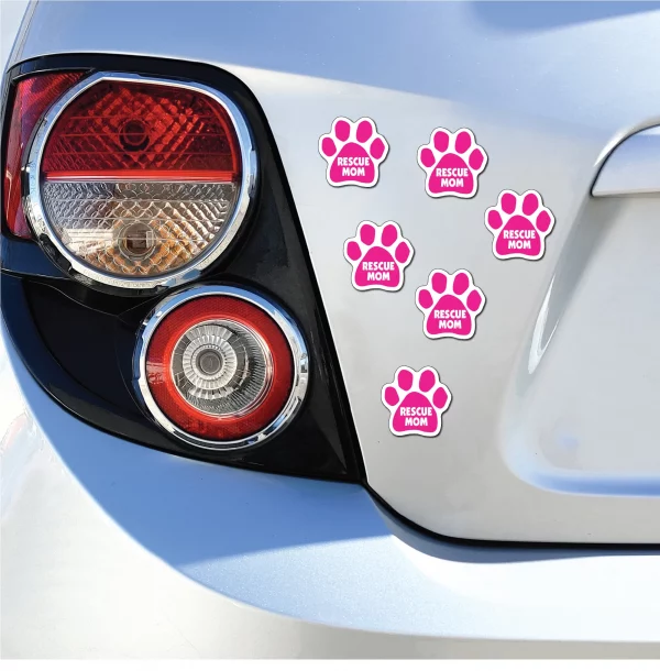 Rescue Mom Mini Paws Magnets - Image 3
