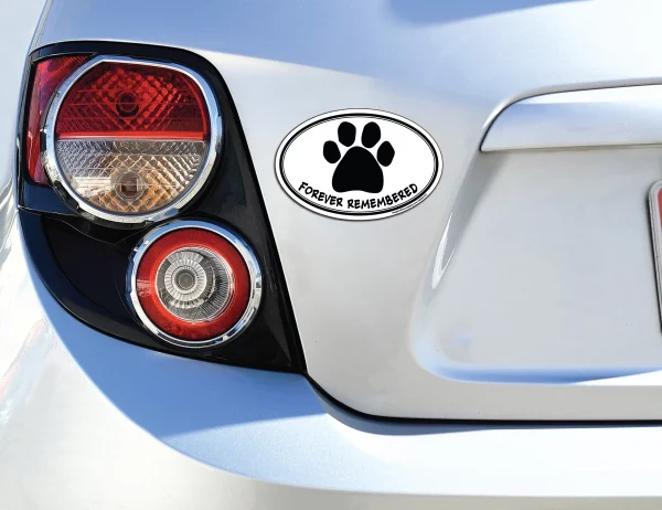 Forever Remembered Oval Magnet - Image 3