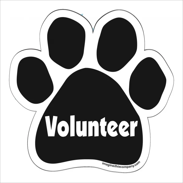 Volunteer Paw Magnet