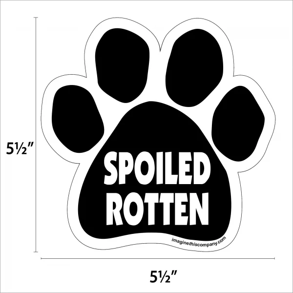 Spoiled Rotten Paw Magnet - Image 2