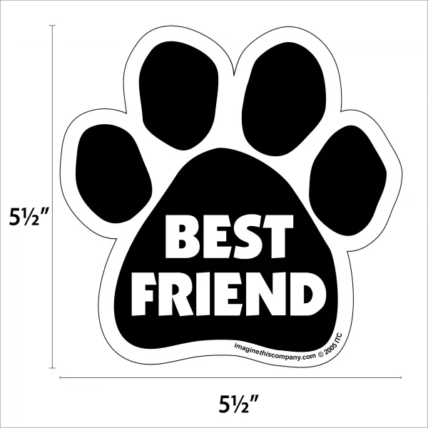 Best Friend Paw Magnet - Image 2