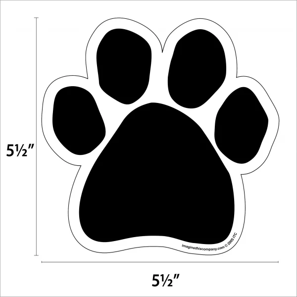 Black Paw Magnet - Image 2