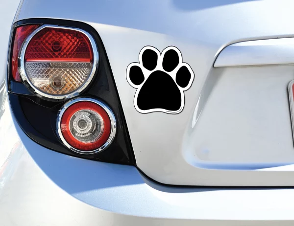 Black Paw Magnet - Image 3