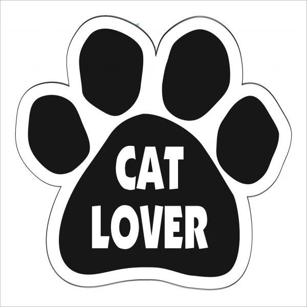 Cat Lover Paw Magnet