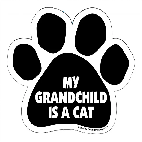 My Grandchild is a Cat Paw Magnet