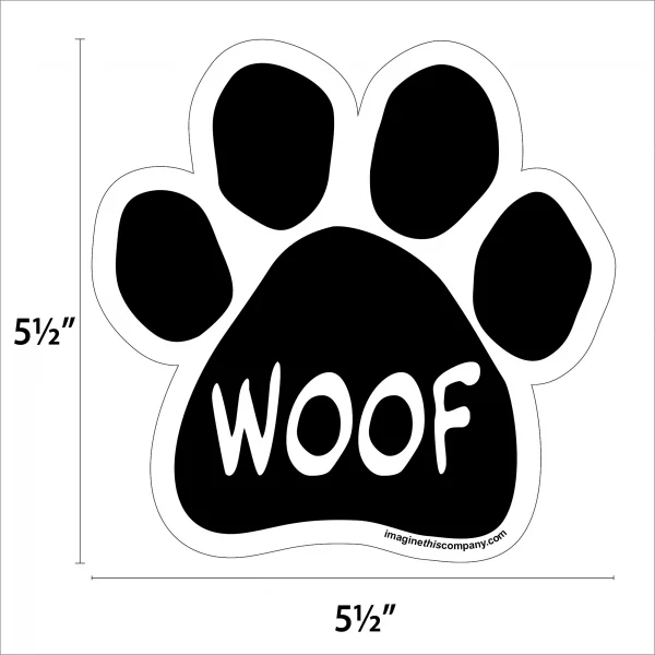 Woof Paw Magnet - Image 2