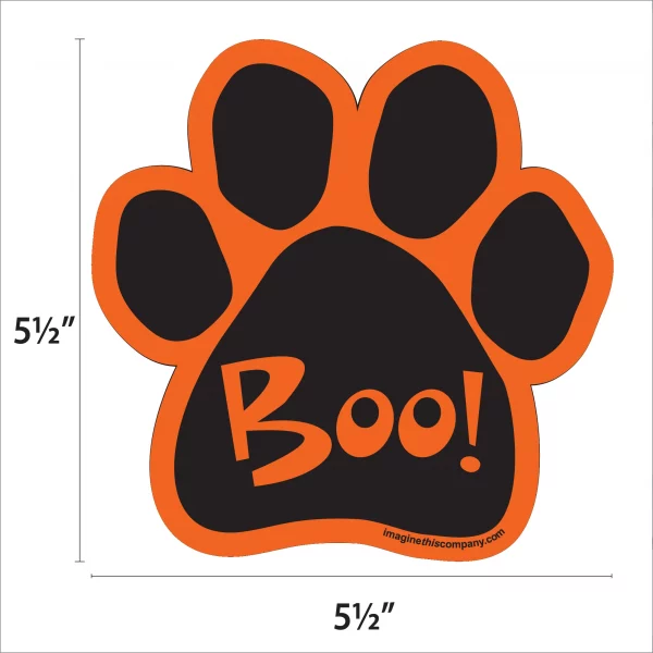 BOO! Halloween Paw Magnet - Image 2