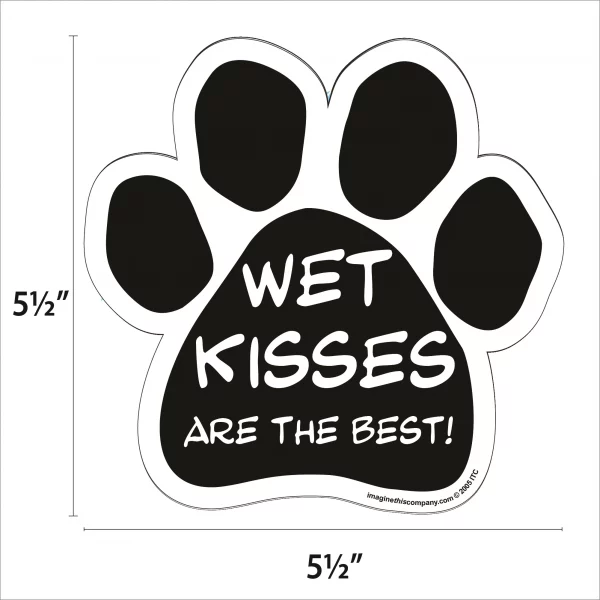Wet Kisses Paw Magnet - Image 2