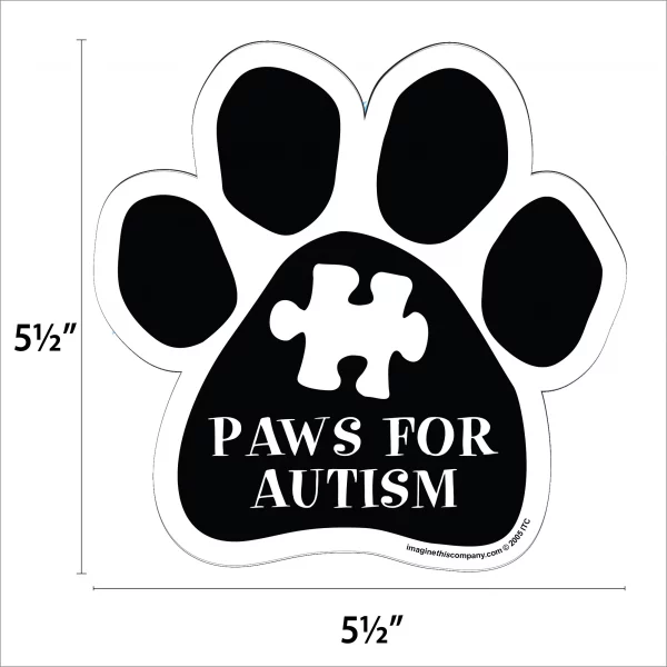 Paws For Autism Paw Magnet - Image 2