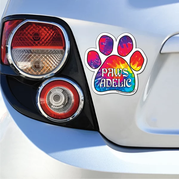 Paws-a-Delic Colorful Paw Magnet - Image 3